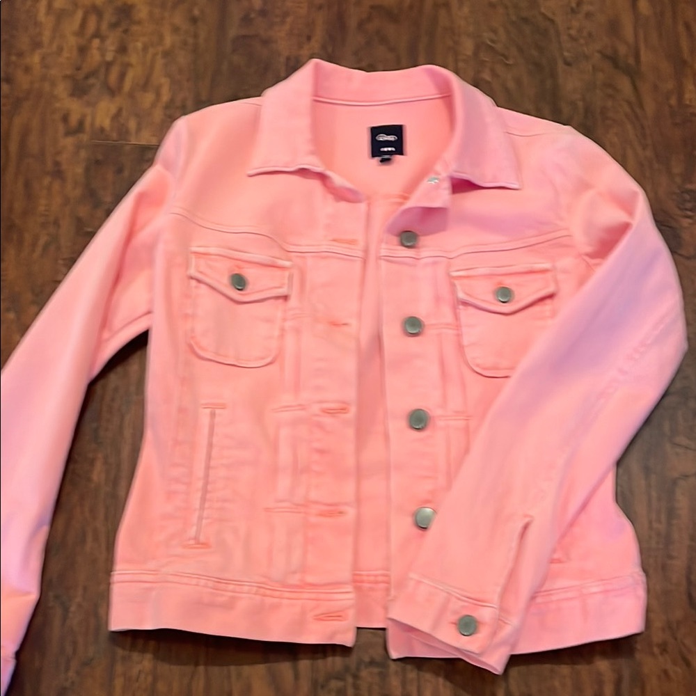 GAP Orange denim jacket